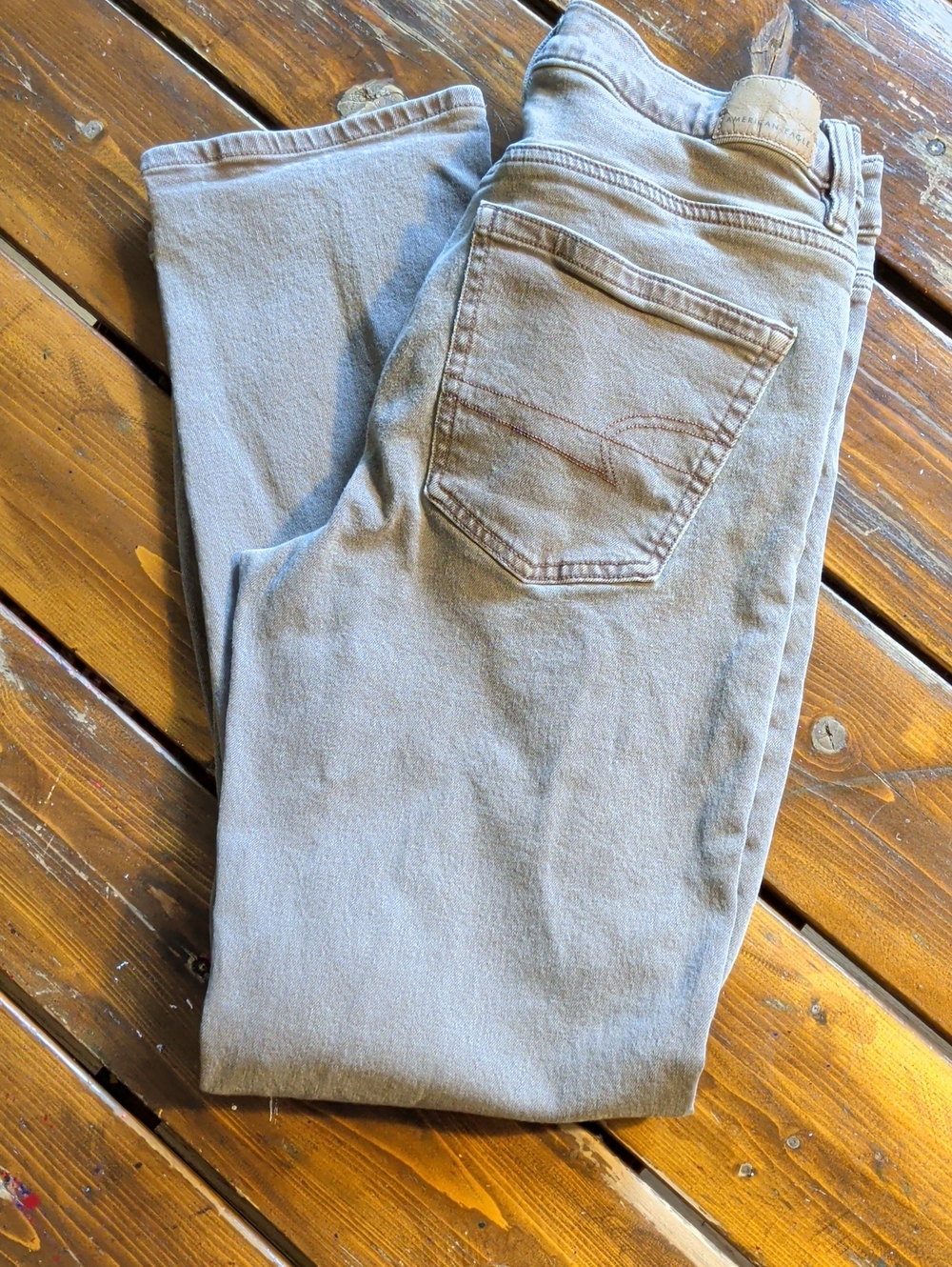 American Eagle Tan Denim Jeans